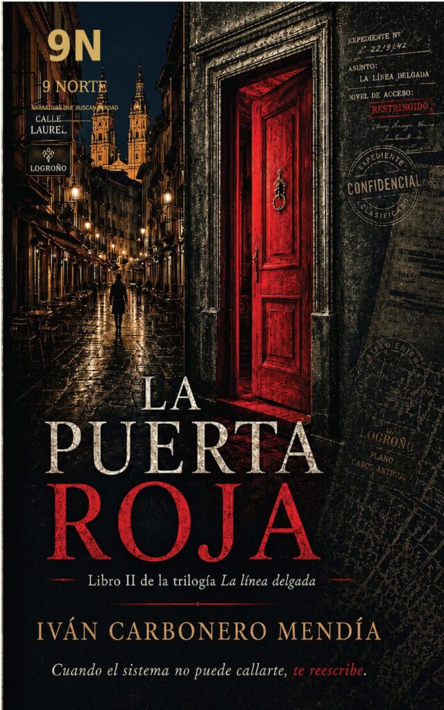 Cubierta de La puerta roja
